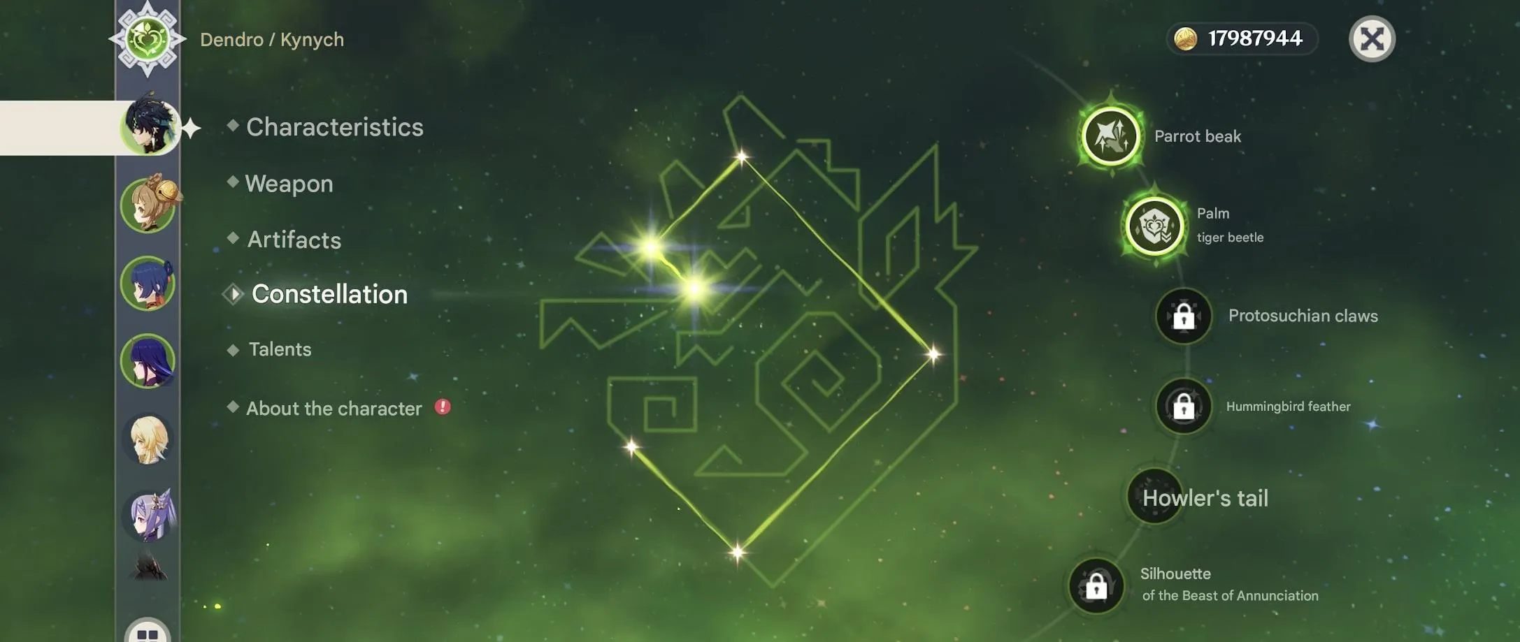 GI1377 Kinich C2 + Fang of the Mountain King + Raiden 